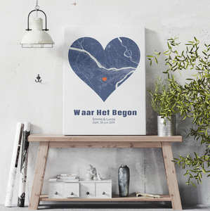 Persoonlijke Hartkaart - Vier Jullie Liefde in Passau met Eigen Marker!